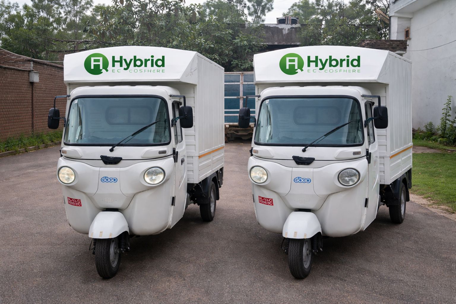 Indian electric scooters for green logistics