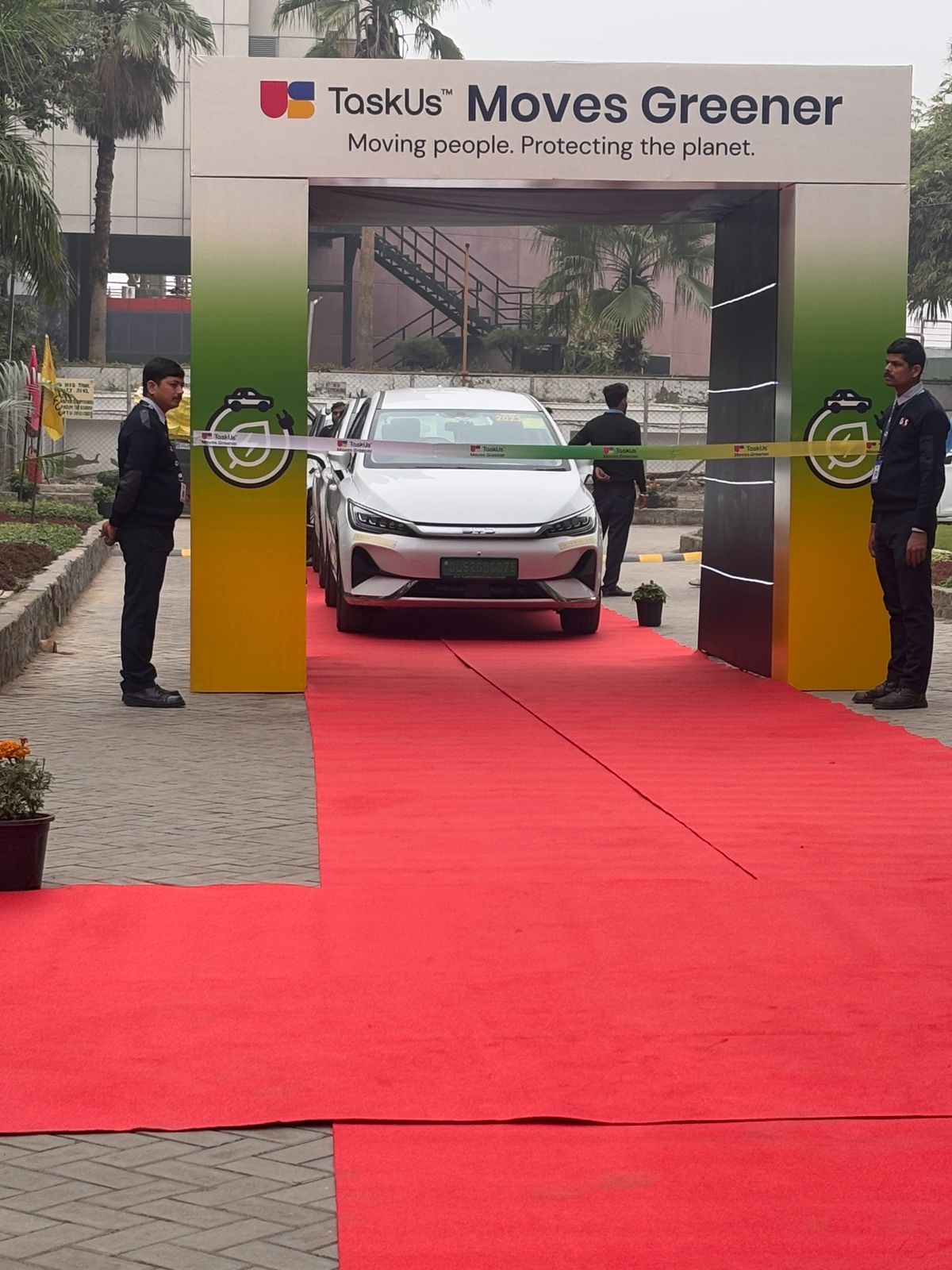 Indian EV charging station for electric cars